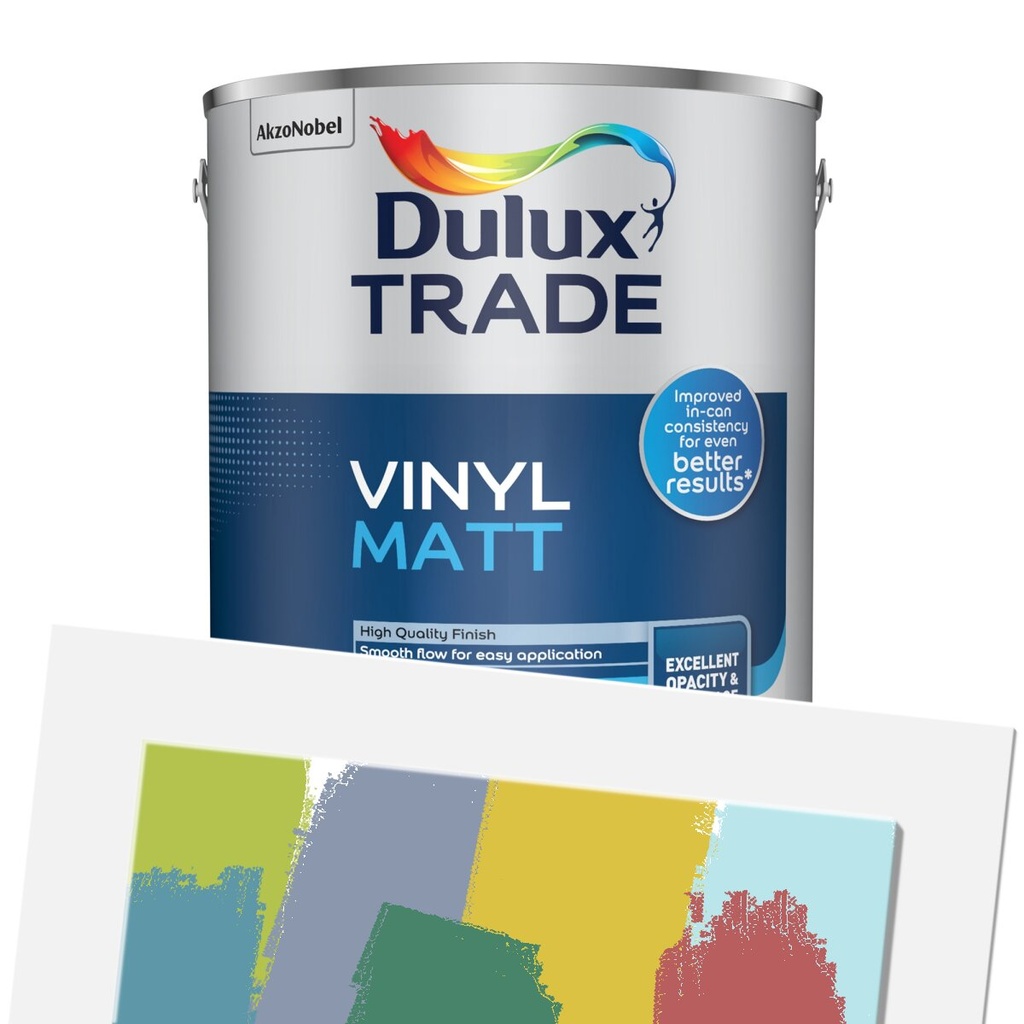 Dulux Trade Vinyl Matt Tinted Colour LB 5L
