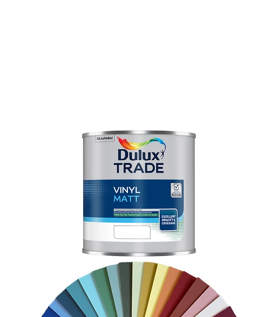 [8389] Dulux Trade Vinyl Matt Tinted Colour EDB 1L
