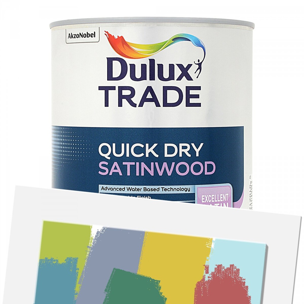 Dulux Trade QD Satinwood Colour EDB 1L