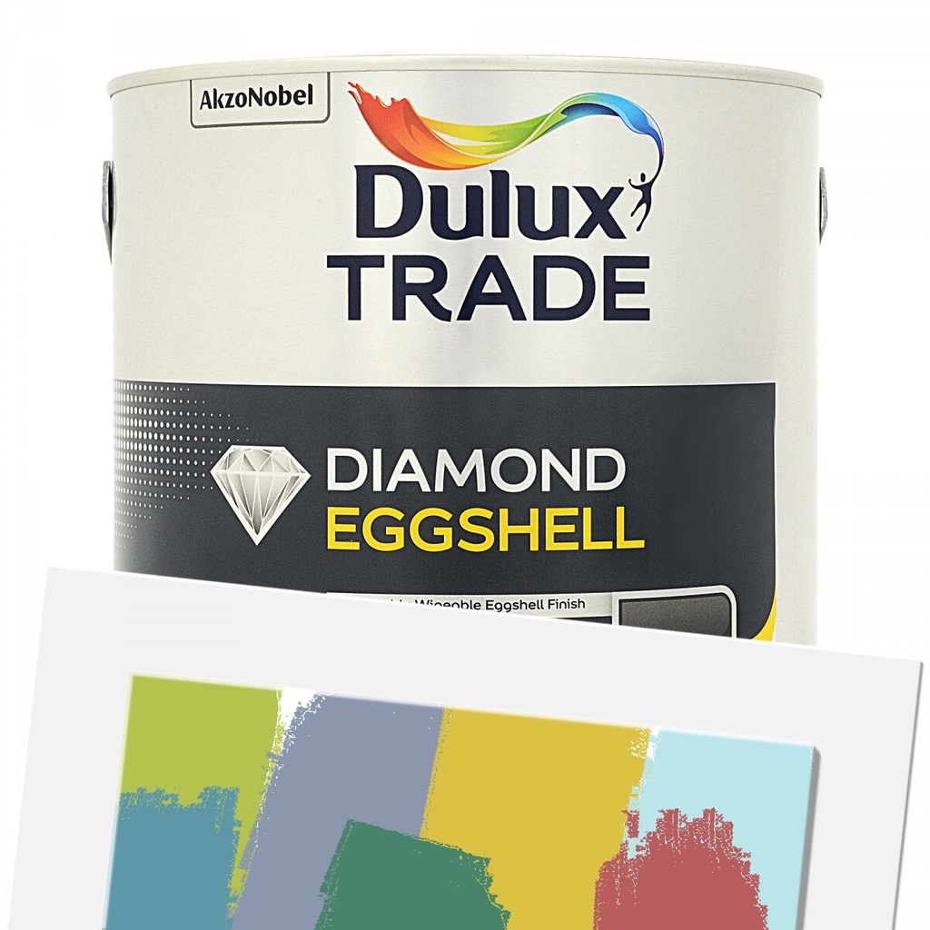 Dulux Trade Diamond QD Eggshell Tinted Colour MB 2.5L
