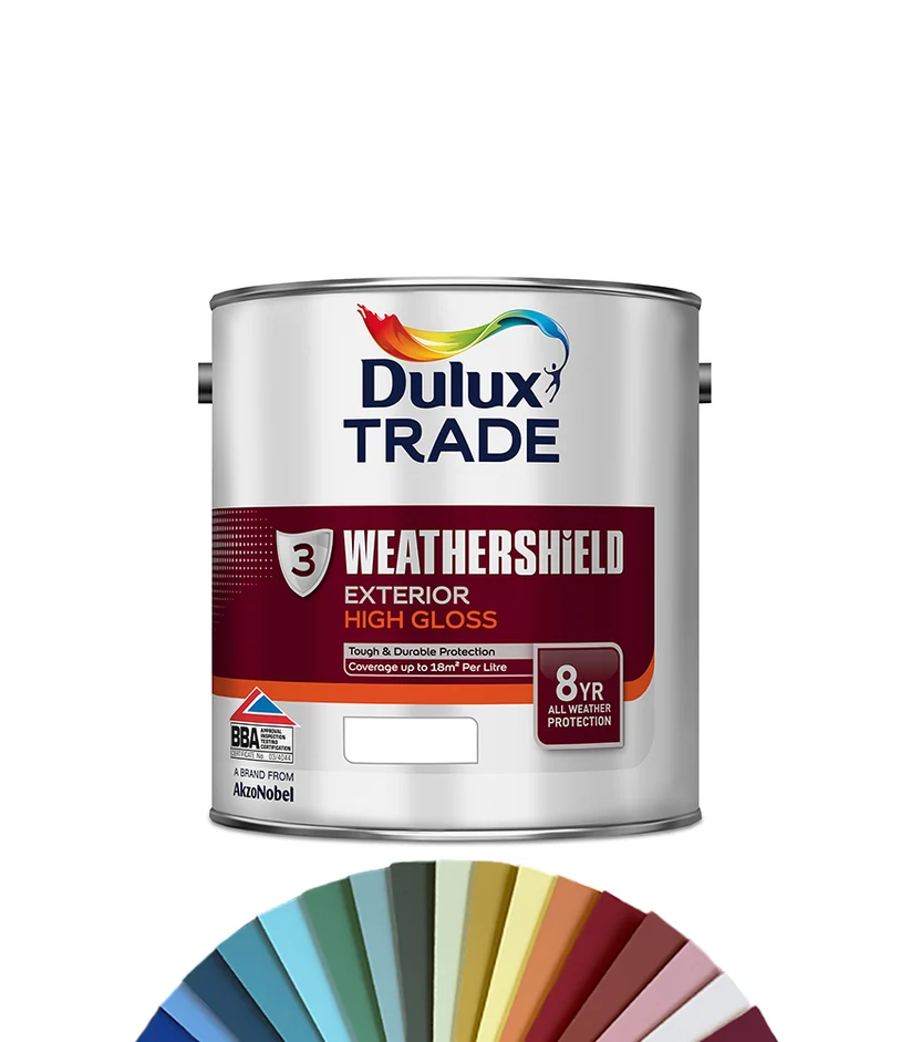 Dulux Trade Weathershield Gloss Tinted Colour Lb 2.5lt