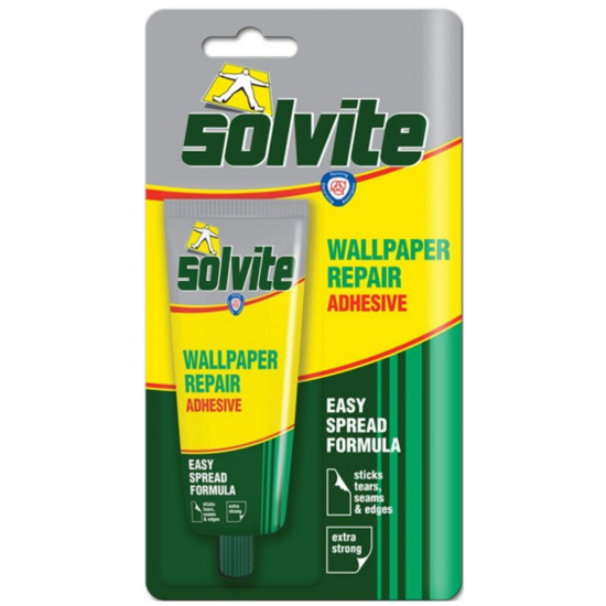 Solvite Wallpaper Repair Adhesive 56grm Tube