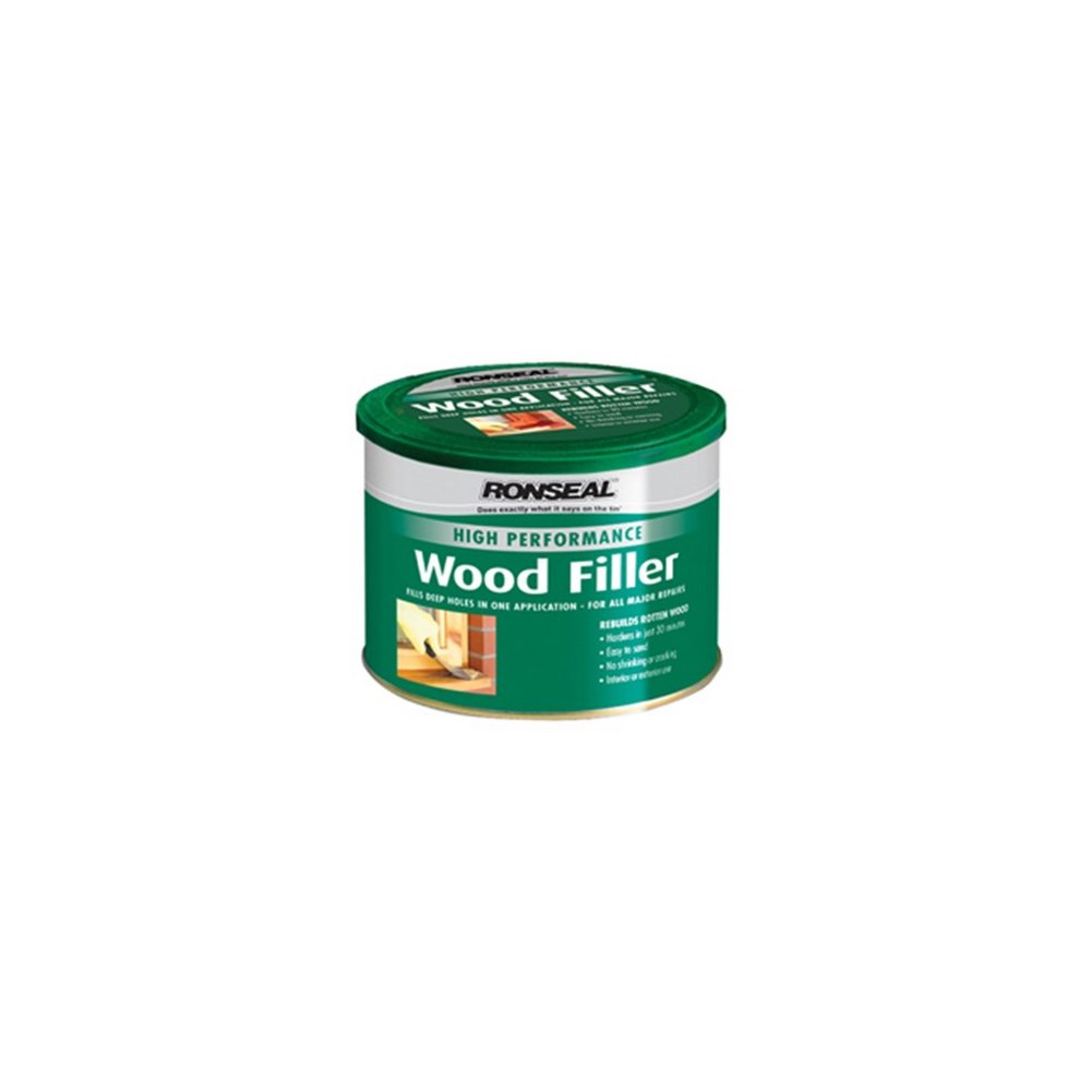 Ronseal High Performance Wood Filler White 550g