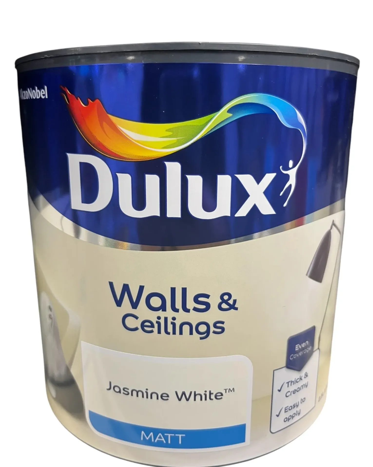 Dulux Retail Vinyl Matt Jasmine White 2.5L