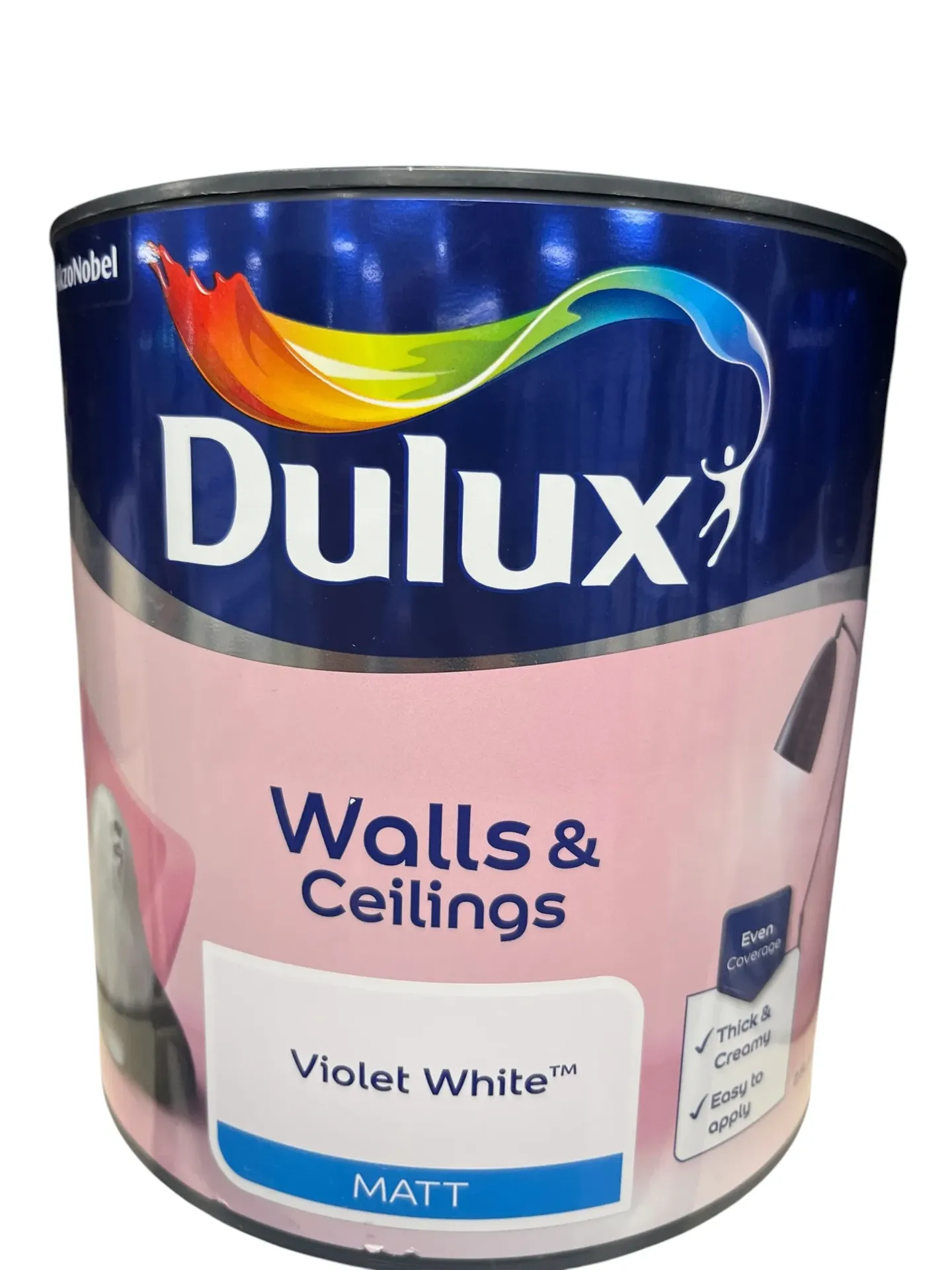 Dulux Retail Vinyl Matt Violet White 2.5L