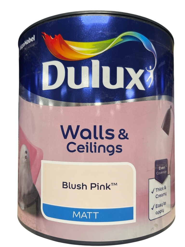 Dulux Retail Vinyl Matt Blush Pink 2.5L