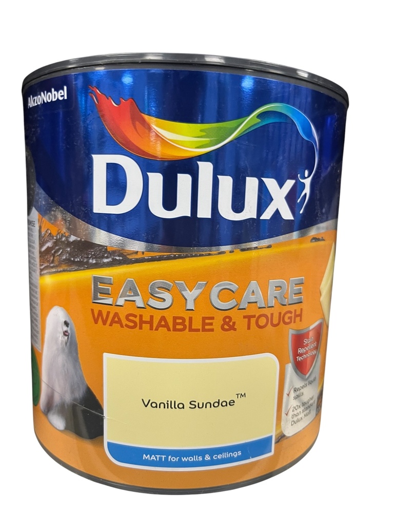 Dulux Easycare Matt Vanilla Sundae 2.5L