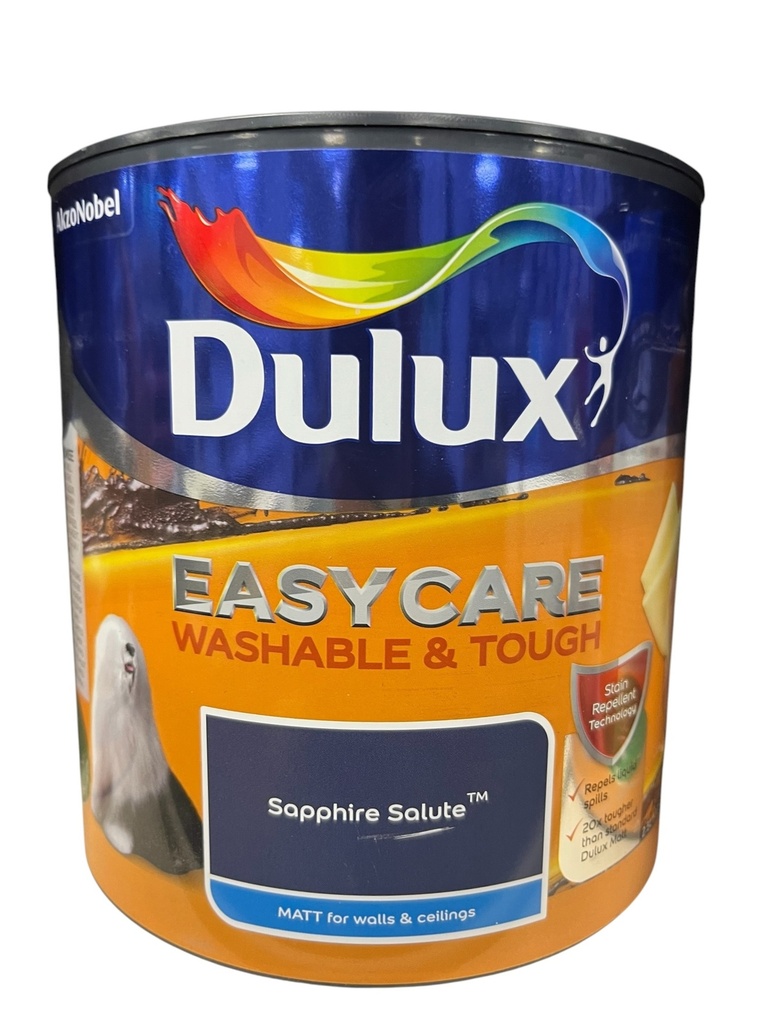 Dulux Easycare Matt Sapphire Salute 2.5L
