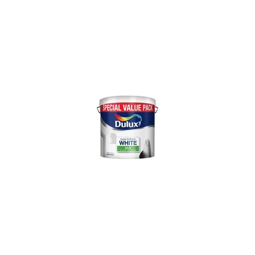 Dulux Retail Vinyl Silk Pure Brilliant White 3L