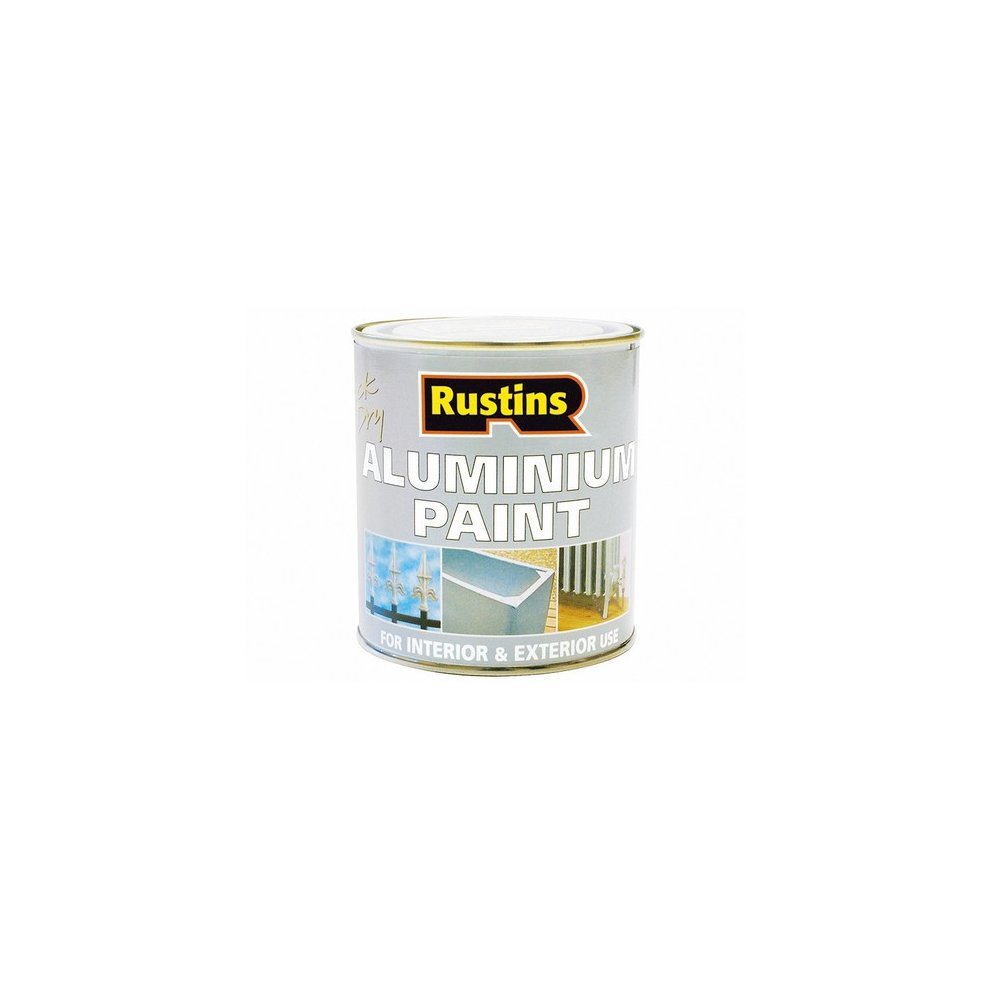 Rustins QD Aluminium Paint 500ml