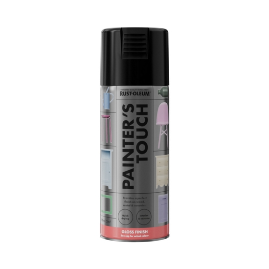 Rust-oleum Painter S Touch Black Gloss 400ml