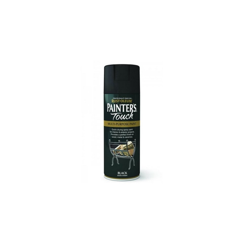Rust-oleum Painter S Touch Black Satin 400ml