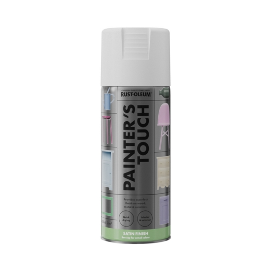Rust-oleum Painter S Touch White Satin 400ml
