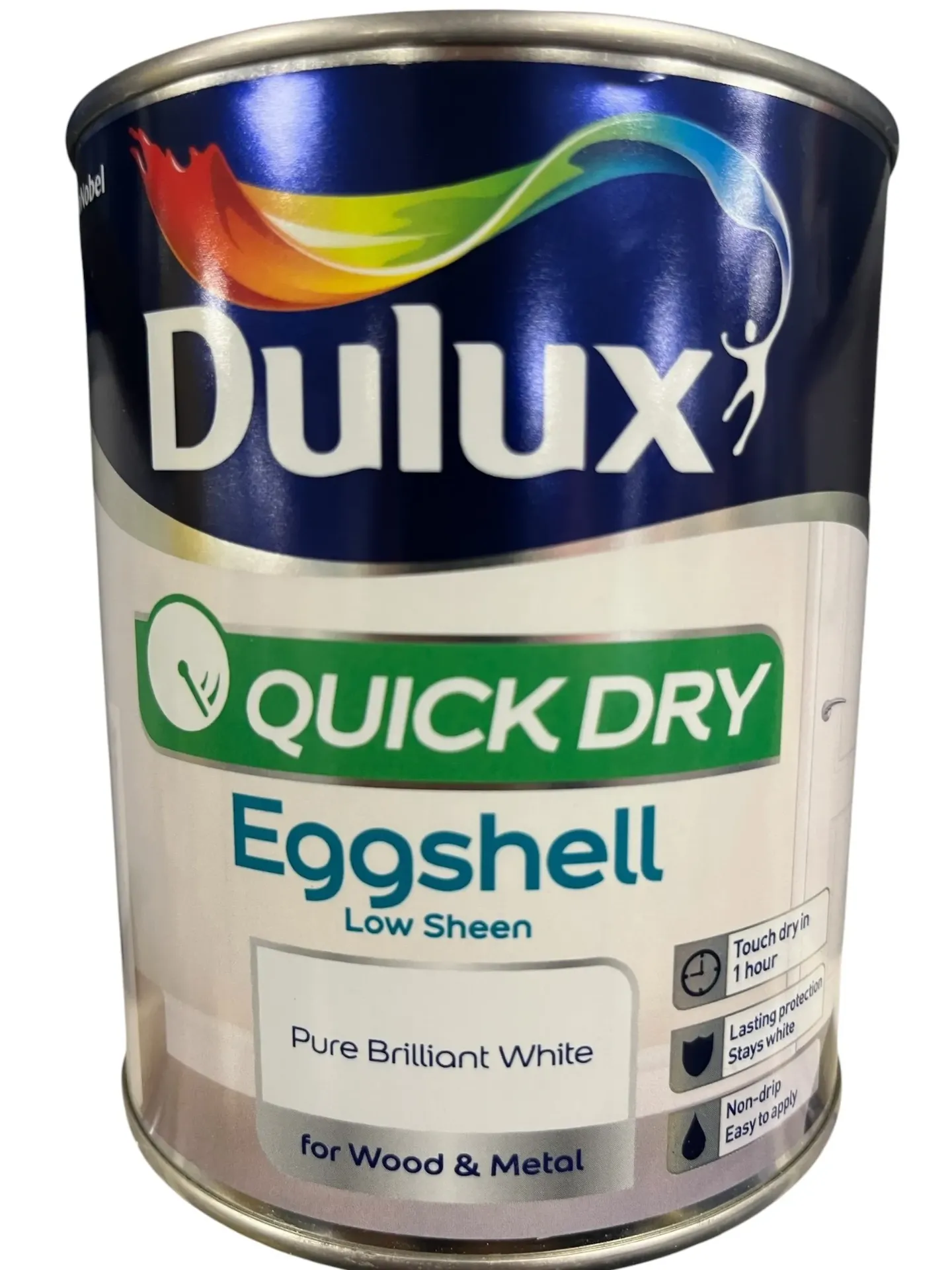Dulux Retail QD Eggshell Pure Brilliant White 2.5L