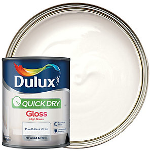 Dulux Retail QD Gloss Pure Brilliant White 750ml