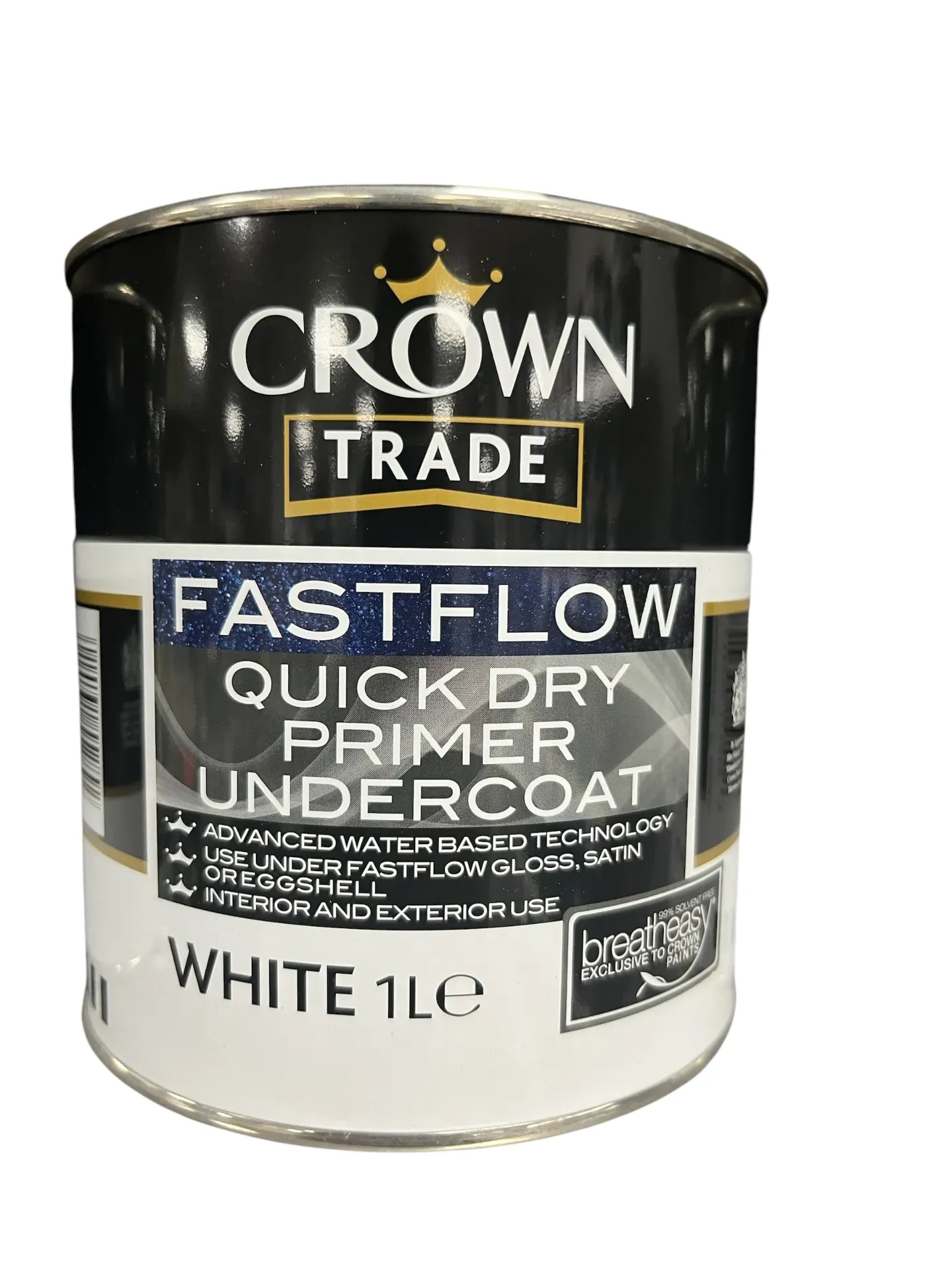Crown Trade Fastflow QD Primer Undercoat White 1L