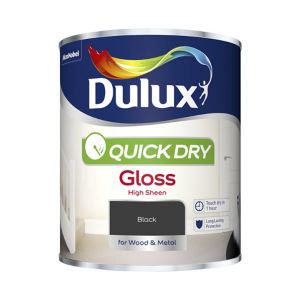 Dulux Retail Qd Gloss Black 750ml
