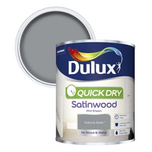 Dulux Retail QD Satinwood Natural Slate 750ml