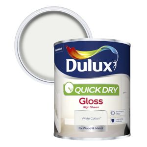 Dulux Retail QD Gloss White Cotton 750ml