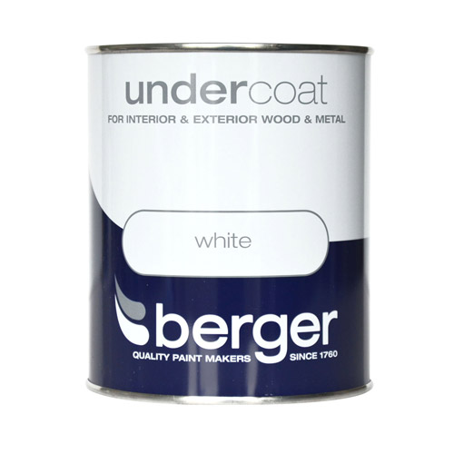 Berger Undercoat White 750ml