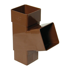 [I-FLO-RYS1BR] FPDP SQ Brown 67.5° Branch 65mm RYS1BR