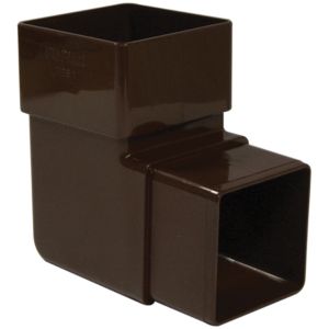FPDP SQ Brown 92.5° Bend 65mm RBS1BR