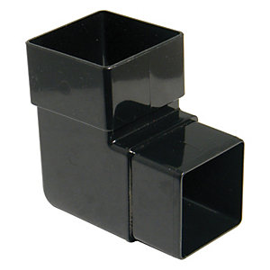 [I-FLO-RBS1B] FPDP SQ Black 92.5° Bend 65mm RBS1B