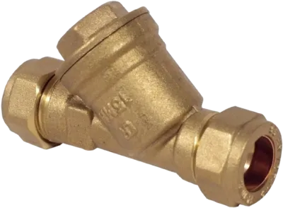 RP 15mm Y Filter Brass