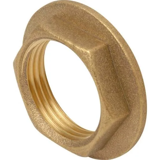 1 1/4" Brass Flanged Back Nut 348925