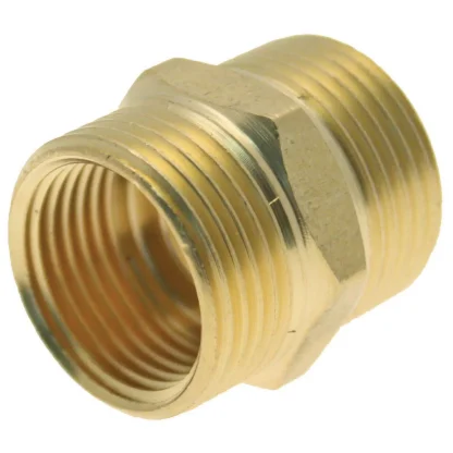 EP 1/8" Brass Nipple M x M