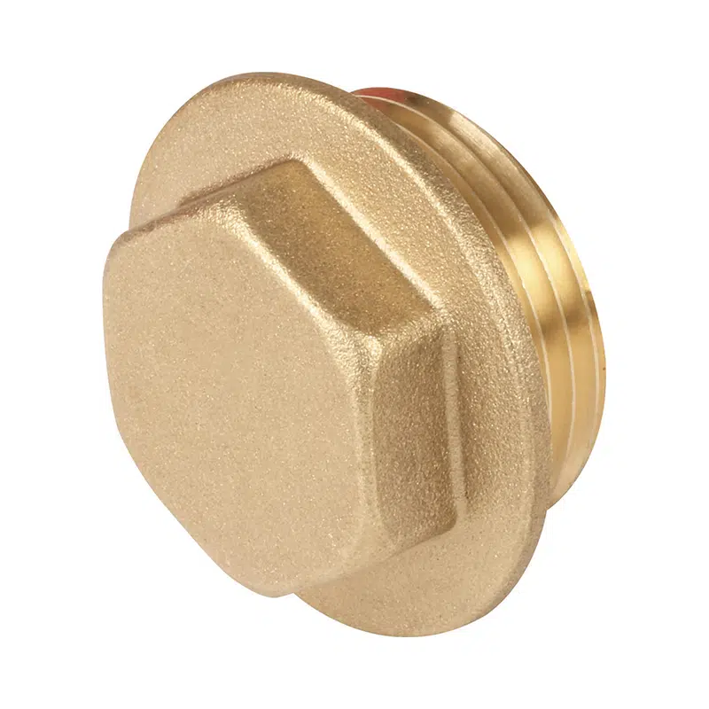 EP 3/4" Brass Plug Flanged