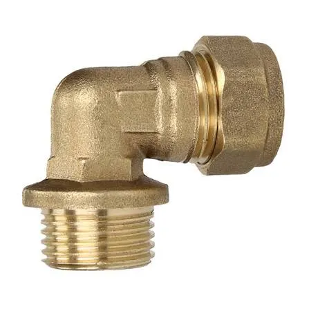 CO 22x1" Male Iron Elbow Compression