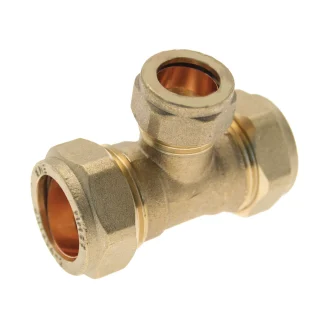 CO 28x28x15mm Branch Reducing Tee Compression