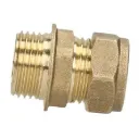 CO 15x1/2" Male Iron Compression