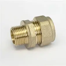 CO 10x3/8" Male Iron Compression