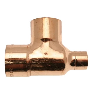 EF 22x15x22mm End Reducing Tee 433718