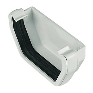 FPG S/L White External Stopend 114mm RES1W