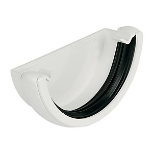 FPG H/R White External Stopend 112mm RE1W