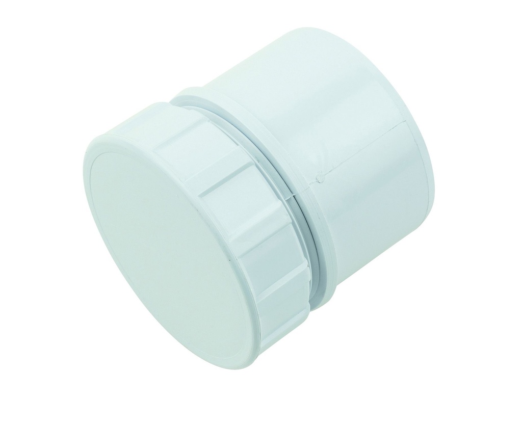 FPW White 50mm Access Plug WS32W