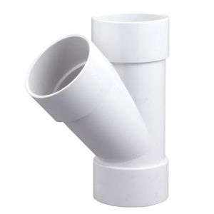 FPW White 40mm 135/45° Branch WS43W