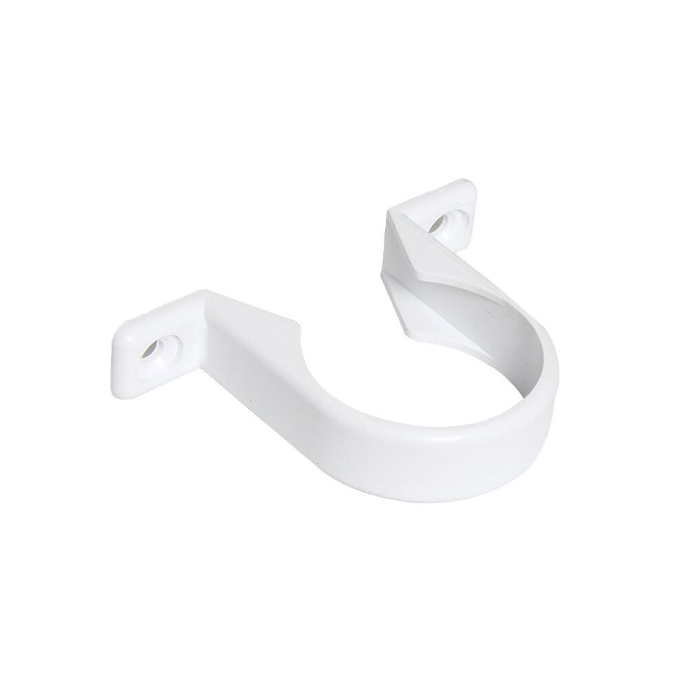 FPW White 32mm Pipe Clip WS34W
