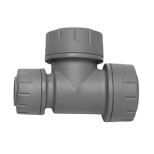 [I-PP-PB1422] Polyplumb 22x15x22mm End Reducing Tee PB1422