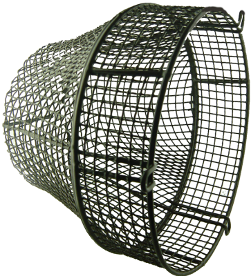 Flue Terminal Guard, 11" x 9" Brown Plastic Coated