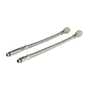 Speedfit M10x15mm 300mm (Pair) Flexible Tap Connector Monobloc FLX28