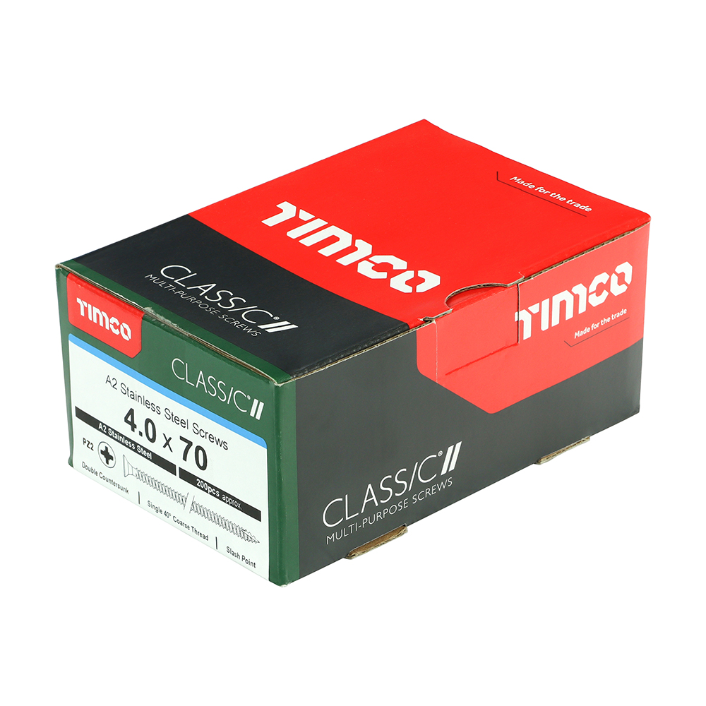 Stainless Multi Screw 4x70mm Timco