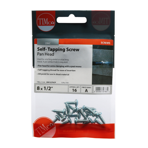 [00812CPAZP] Self Tapper Pan 4.2x 13 Timco