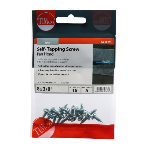 [00838CPAZP] Self Tapper Pan 4.2x 9.5 Timco