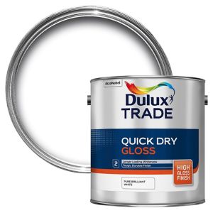 [90339] Dulux Trade QD Gloss Pure Brilliant White 2.5L