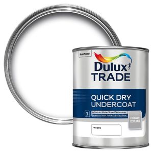 [90343] Dulux Trade QD Undercoat White 1L