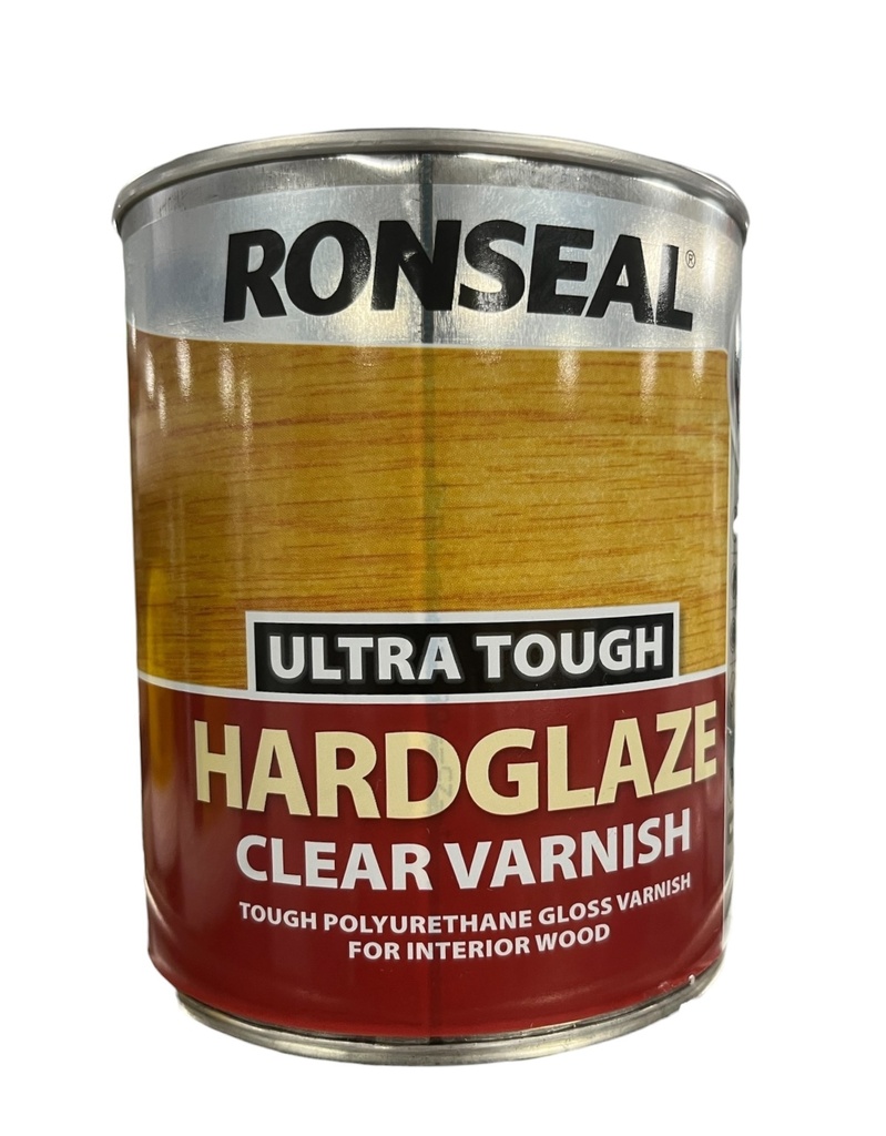 Ronseal Ultra Tough Hardglaze Gloss Varnish Clear 2.5L